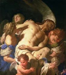 The Body of Christ Supported by Angels